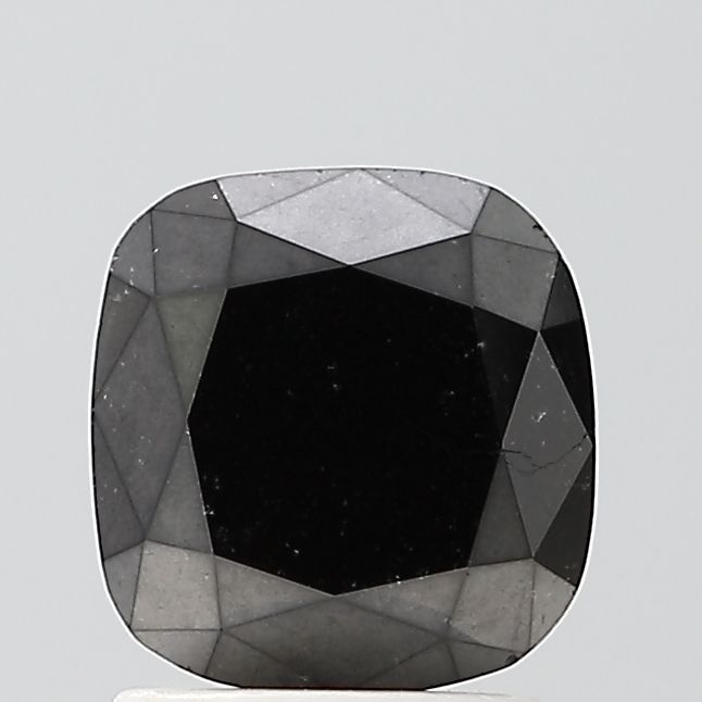 Cushion Black Natural Diamond 1.41ct VVS2 loose diamond