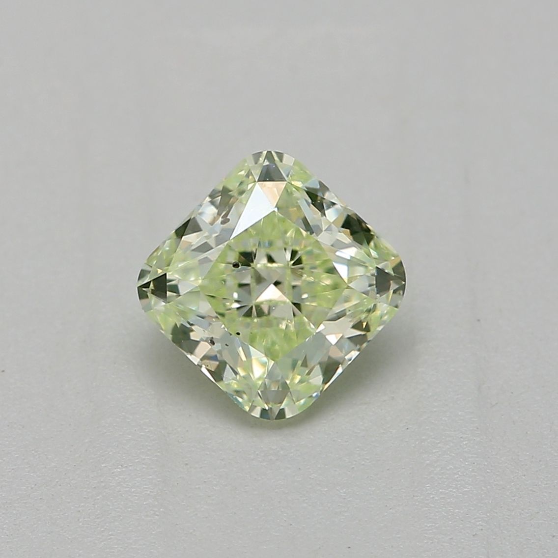 Radiant Fancy Light Green Natural Diamond 0.48ct SI2 loose diamond