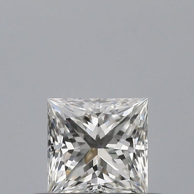 Princess Natural Diamond 0.32ct F VVS2