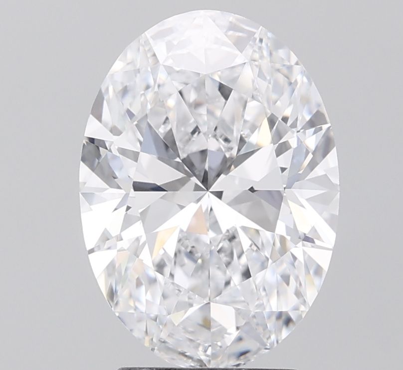 Oval Lab-Grown Diamond 2.96ct D IF
