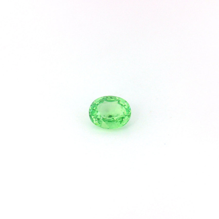 Oval Green Garnet 0.42ct loose gemstone
