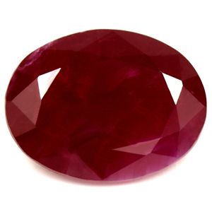 Oval Red Ruby 2.85ct loose gemstone