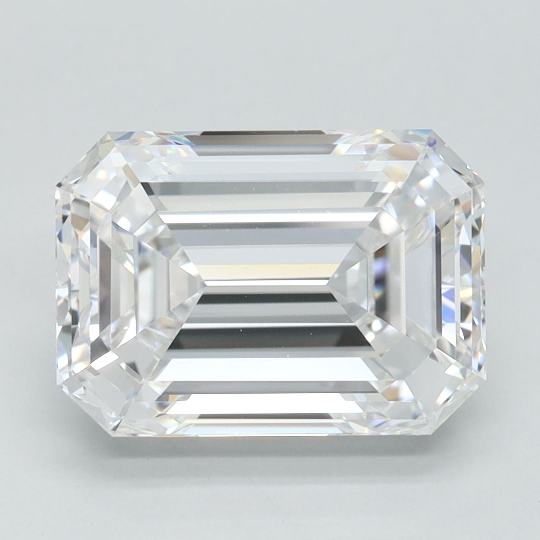 Emerald Lab-Grown Diamond 3.21ct D IF