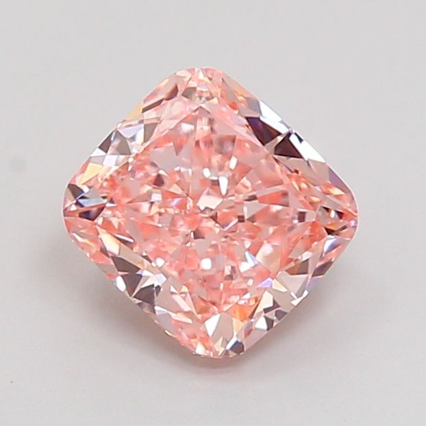 Cushion Fancy Vivid Pink Lab-grown Diamond 1.57ct VVS2 loose diamond