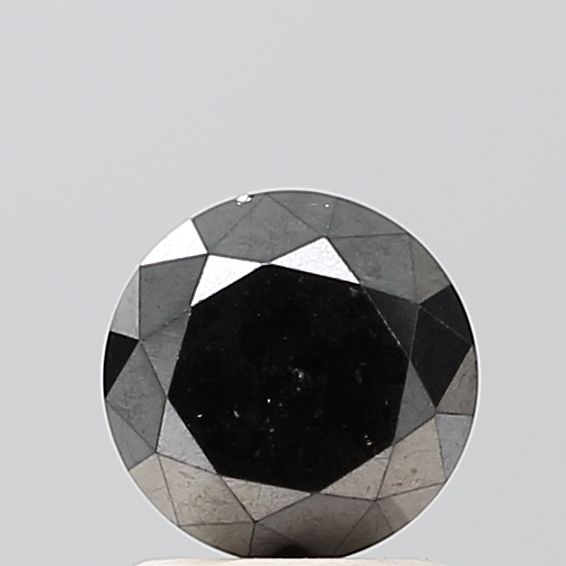 Round Black Natural Diamond 1.35ct VS2 loose diamond