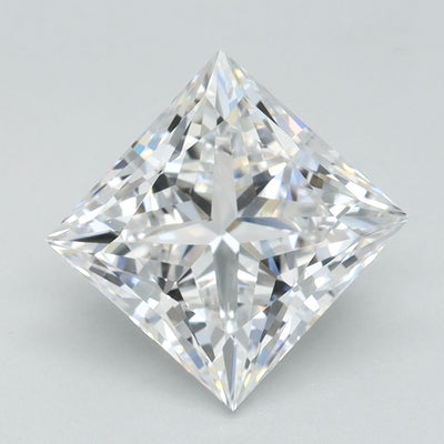 Princess Lab-Grown Diamond 2.38ct D VVS1