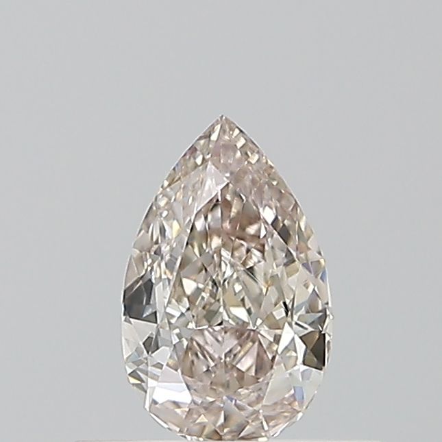 Pear Fancy Light Pinkish Brown Natural Diamond 0.4ct VS2 loose diamond