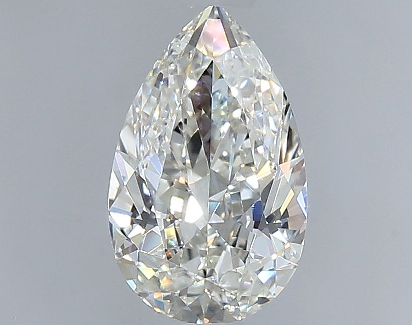 Pear Natural Diamond 0.91ct I IF