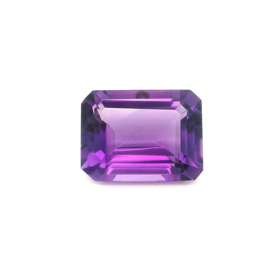 Octagonal Purple Amethyst 5.43ct loose gemstone