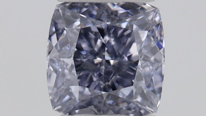 Cushion Fancy Violet Gray Natural Diamond 0.1ct loose diamond
