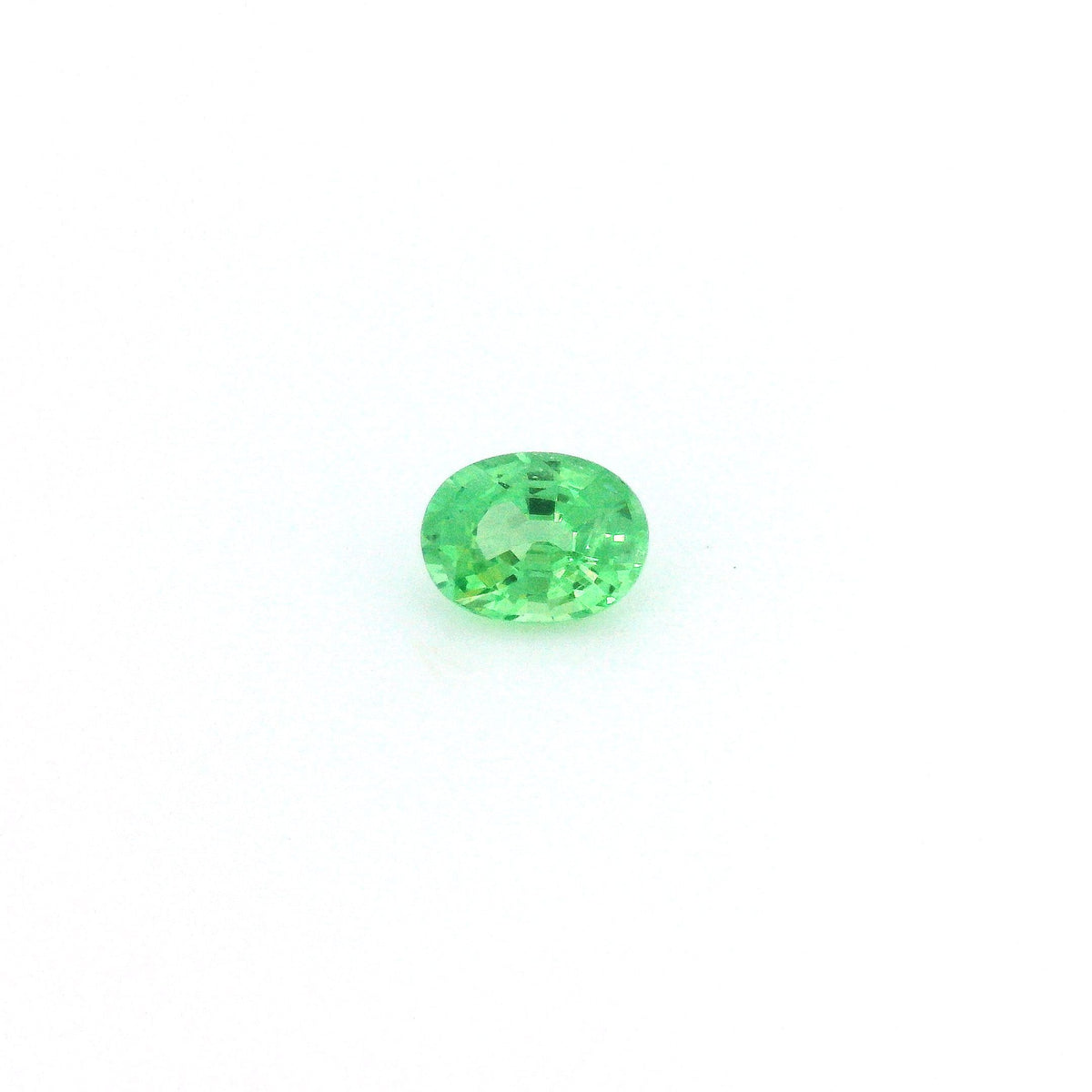 Oval Green Garnet 0.41ct loose gemstone