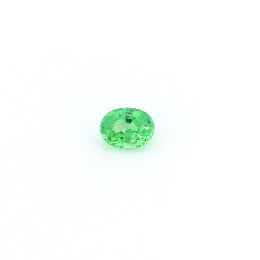 Oval Green Garnet 0.41ct loose gemstone