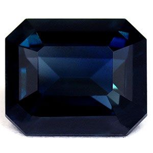 Emerald Blue Sapphire 2.31ct loose gemstone