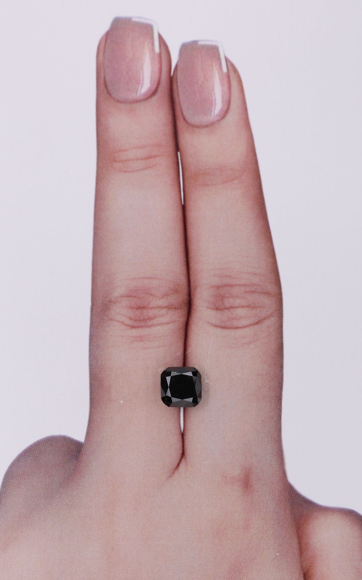 Cushion Black Natural Diamond 1.75ct loose diamond