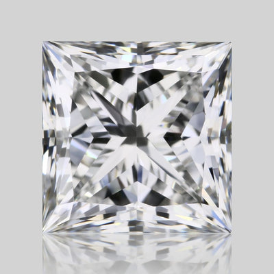 Princess Natural Diamond 1.51ct F VVS1