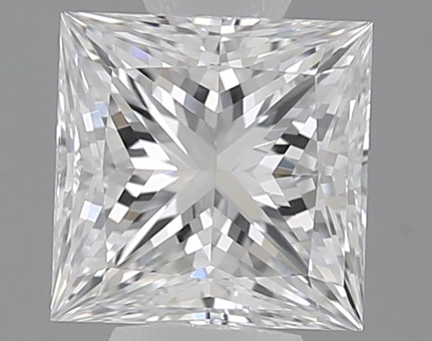 Princess Natural Diamond 0.50ct D VVS2