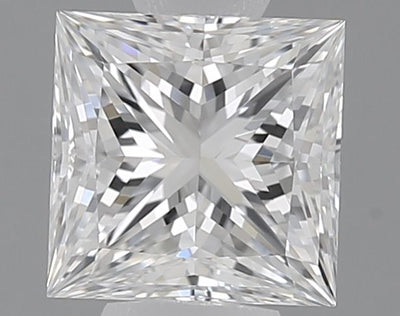 Princess Natural Diamond 0.50ct D VVS2