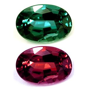 Oval Green Alexandrite 0.22ct loose gemstone