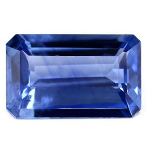 Emerald Blue Sapphire 4.16ct loose gemstone