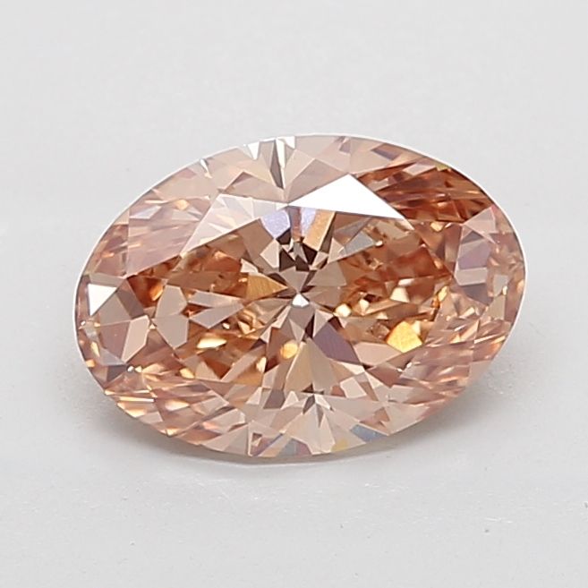 Oval Fancy Brown Lab-grown Diamond 3.06ct VS1 loose diamond