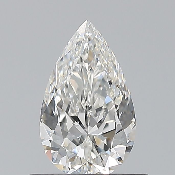 Pear Natural Diamond 0.59ct G VS1