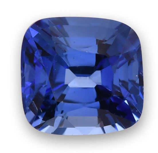 Cushion Blue Sapphire 1.47ct loose gemstone