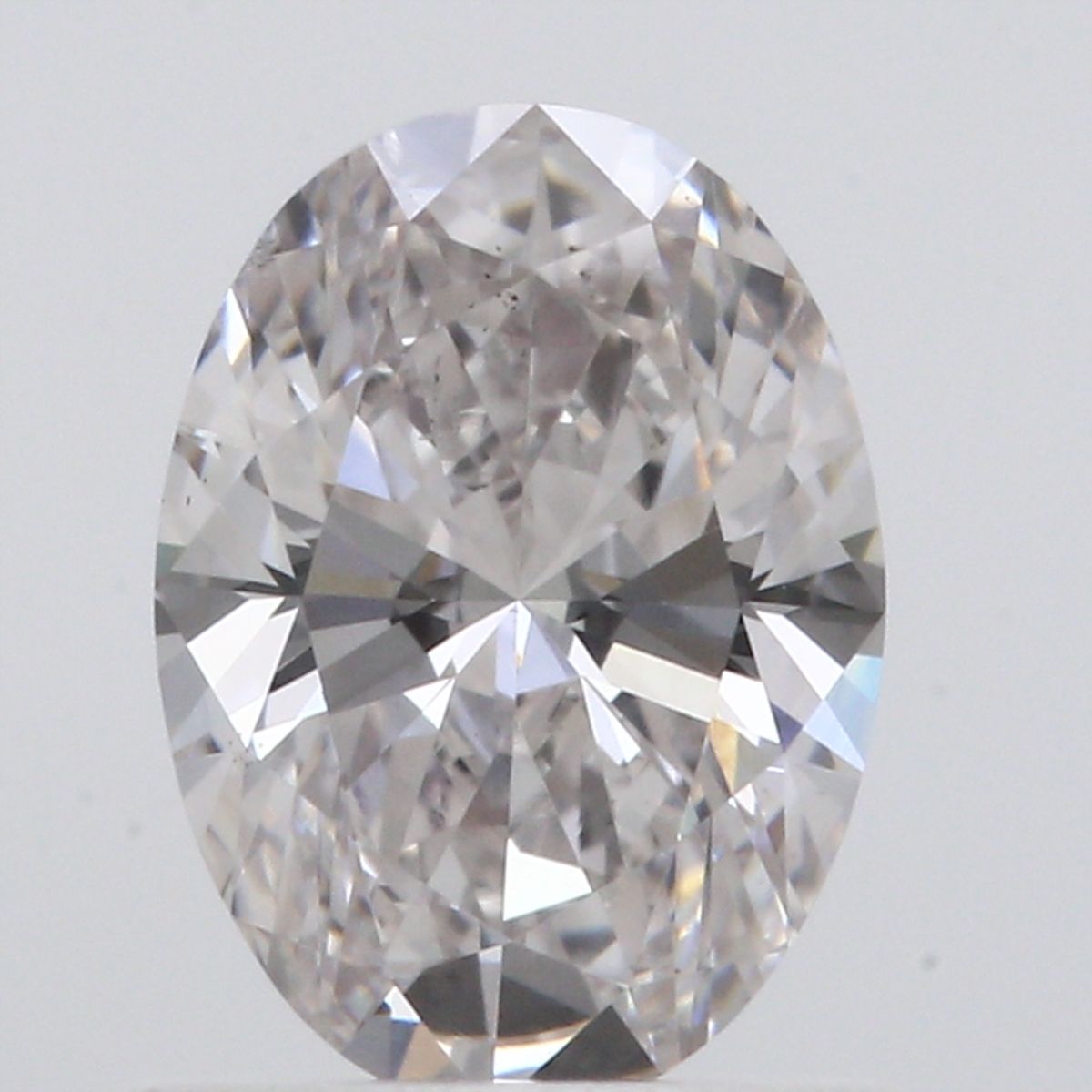 Oval Faint Pinkish Brown Natural Diamond 0.82ct SI1 loose diamond