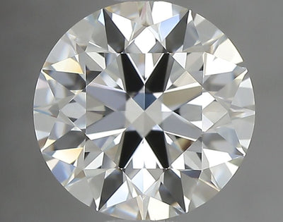 Round Natural Diamond 1.53ct H VVS1