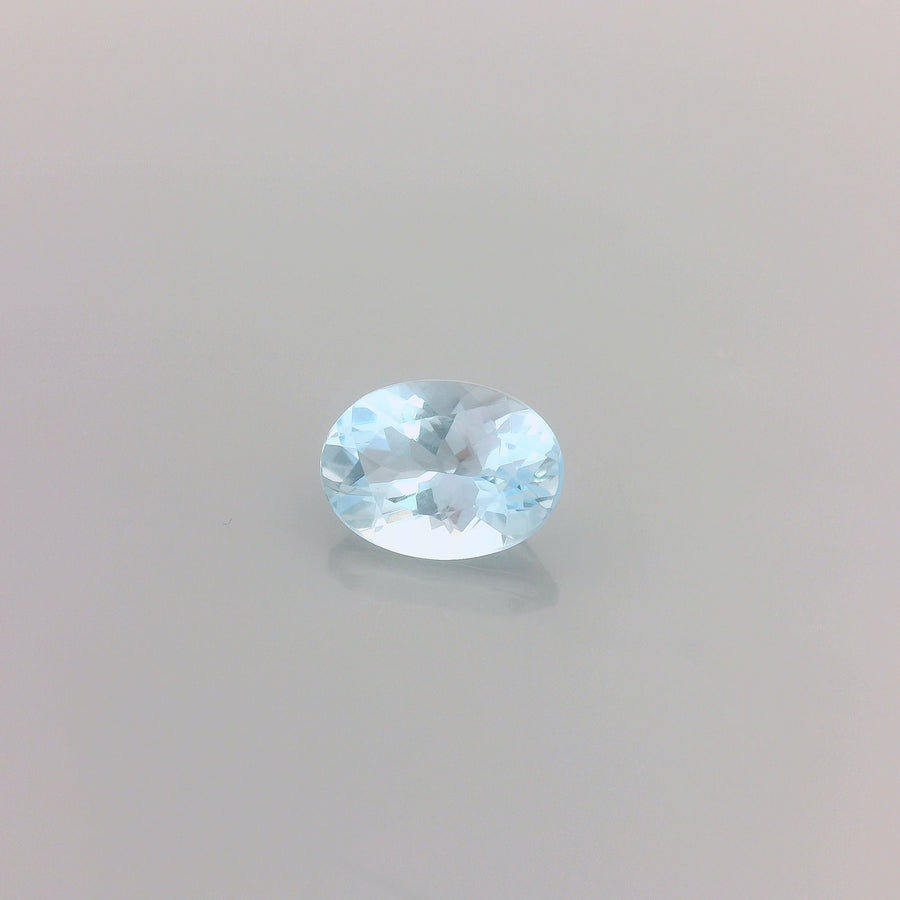 Oval Blue Aquamarine 0.79ct loose gemstone