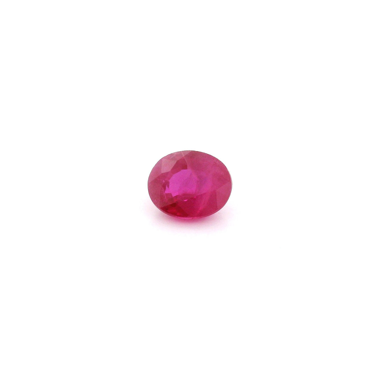 Oval Red Ruby 0.71ct loose gemstone