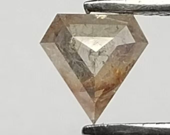 Shield Salt And Pepper Natural Diamond 0.3ct I3 loose diamond