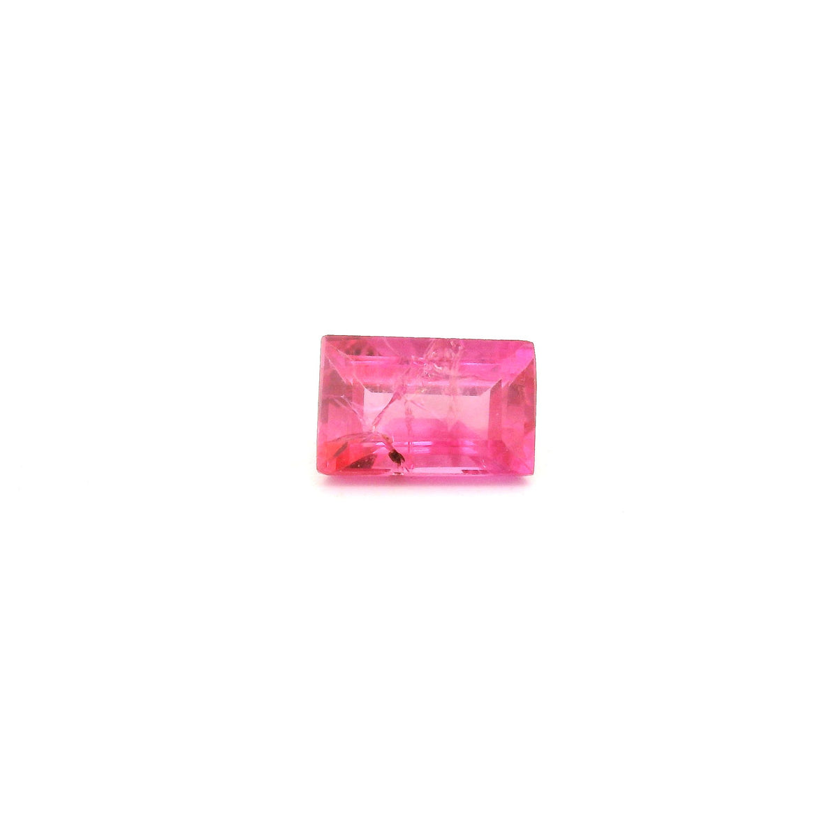 Rectangular Pink Sapphire 0.63ct loose gemstone