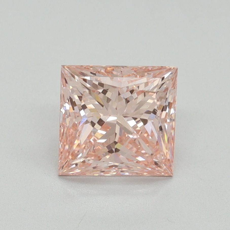 Princess Fancy Intense Pink Lab-grown Diamond 1.29ct VS1 loose diamond