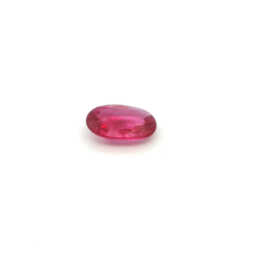 Oval Red Ruby 0.79ct loose gemstone