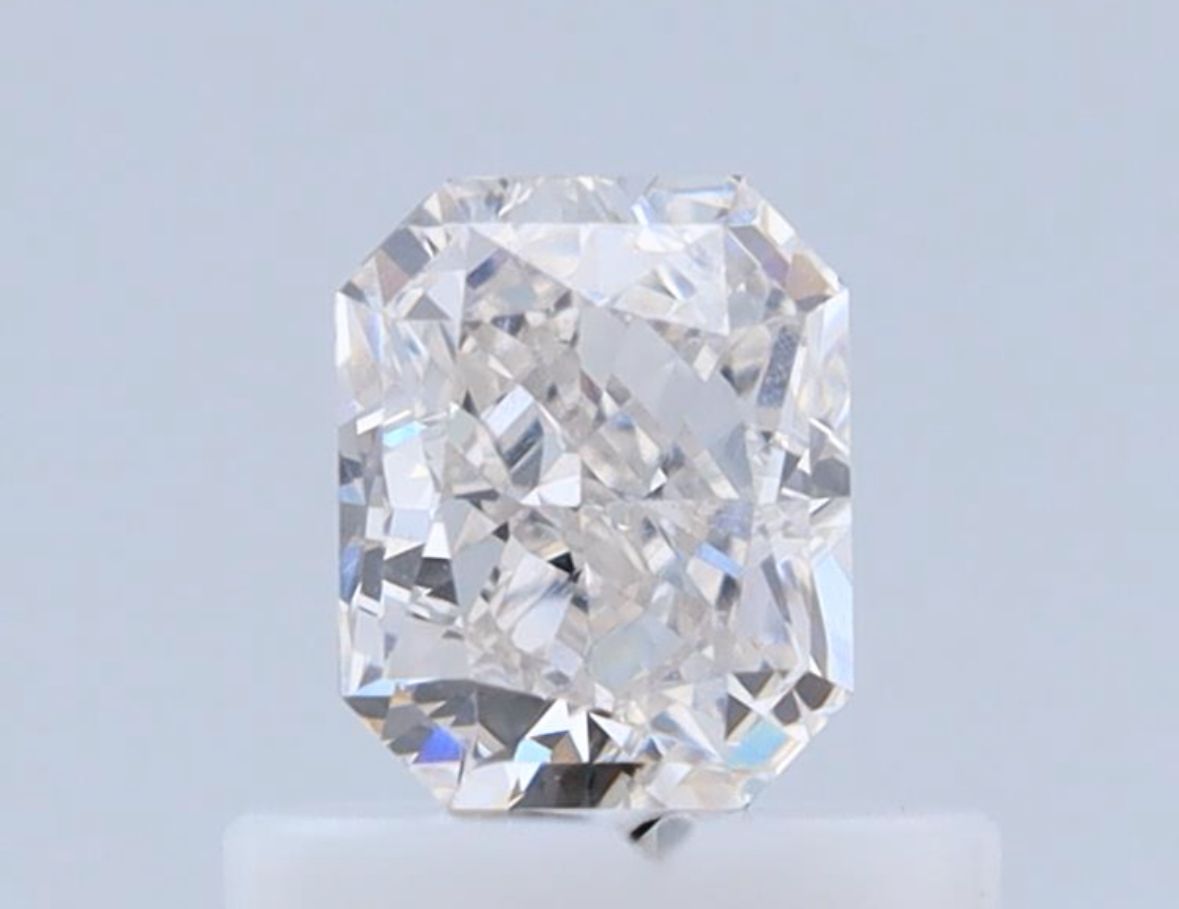 Radiant Very Light Pinkish Brown Natural Diamond 0.51ct VVS1 loose diamond