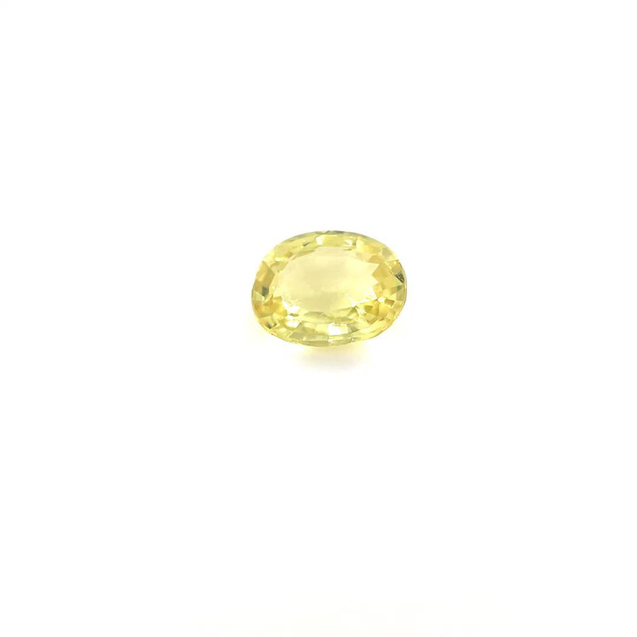 Oval Yellow Chrysoberyl 0.69ct loose gemstone
