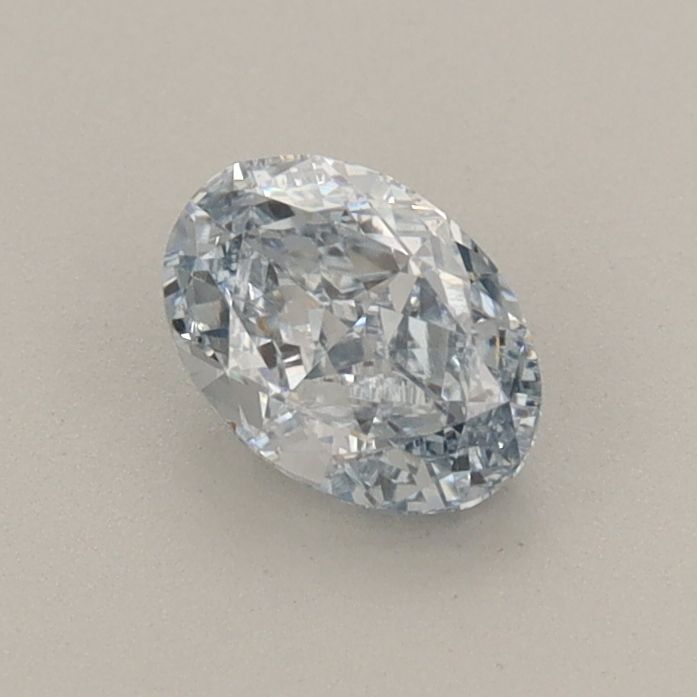 Oval Fancy Intense Blue Lab-grown Diamond 0.59ct VVS2 loose diamond