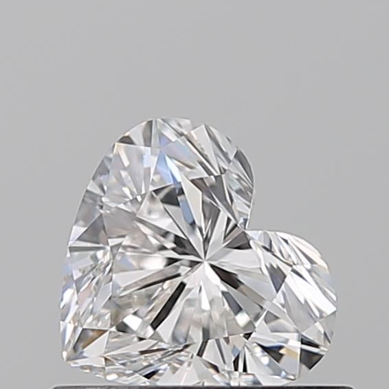 Heart Natural Diamond 0.52ct F VS1