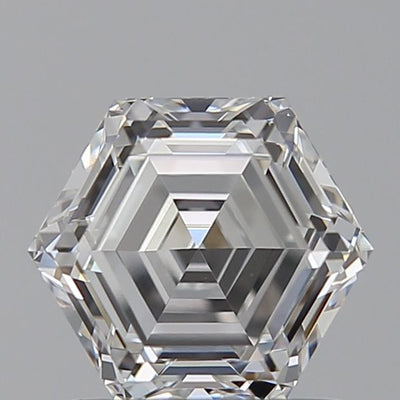 Hexagonal Lab-Grown Diamond 1.08ct D VVS1