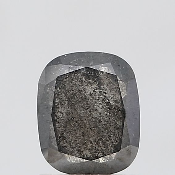 Cushion Salt And Pepper Natural Diamond 1.08ct VVS2 loose diamond