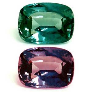 Cushion Green Alexandrite 0.15ct loose gemstone