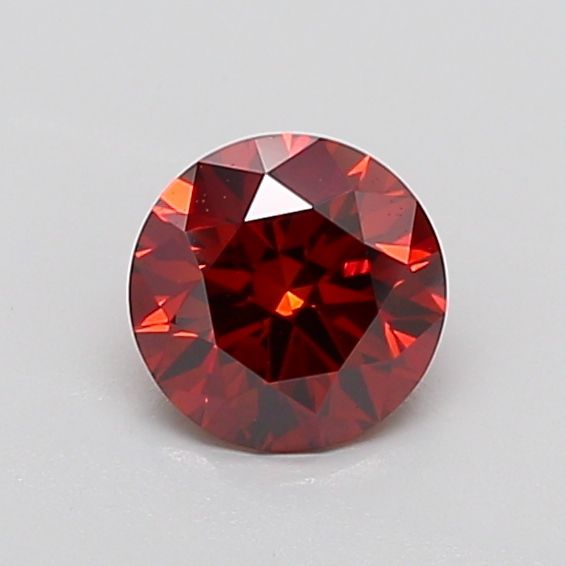 Round Fancy Deep Orange Lab-grown Diamond 1.14ct VVS2 loose diamond