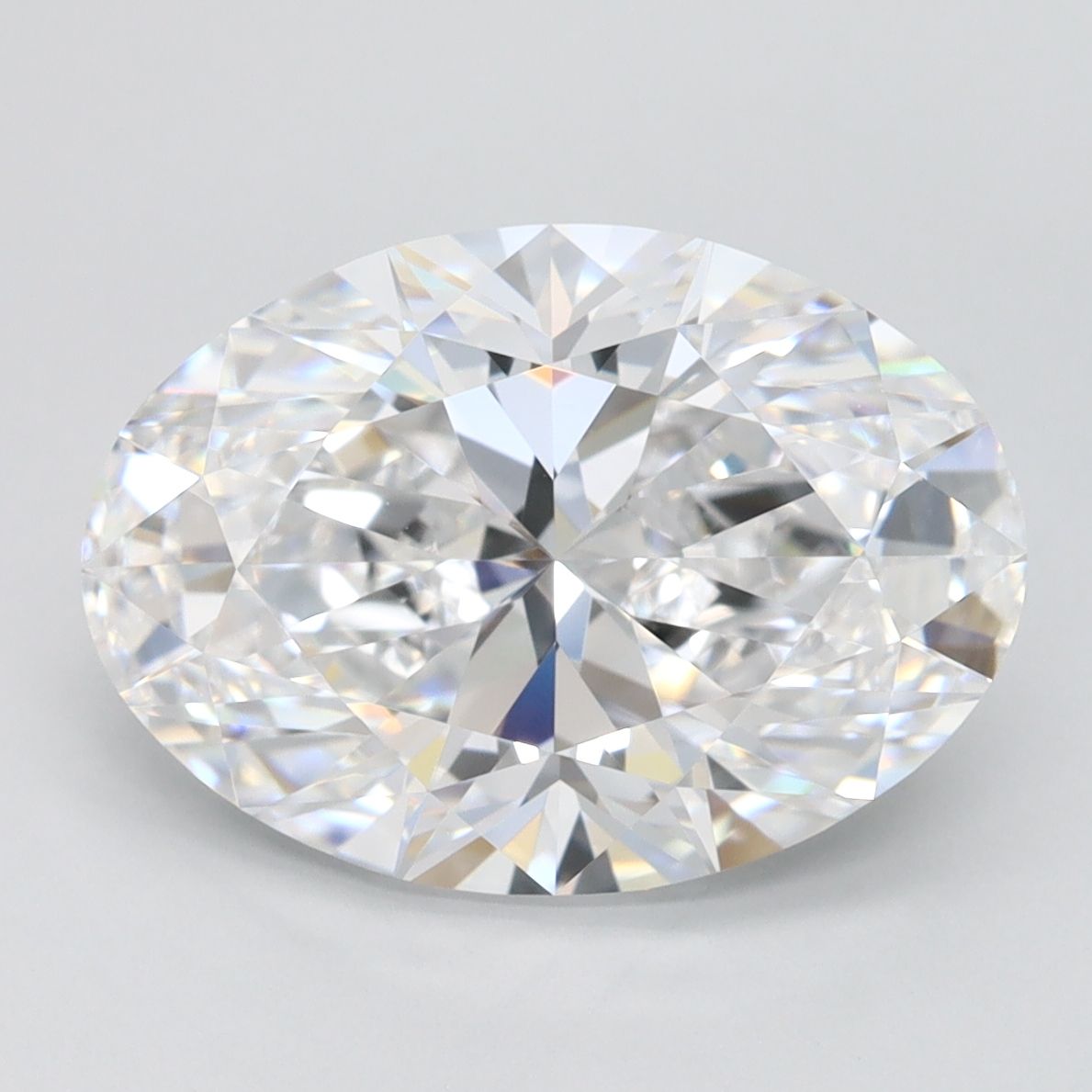 Oval Lab-Grown Diamond 3.63ct D FL