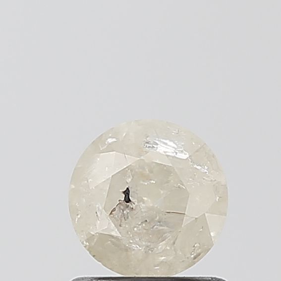 Round Salt And Pepper Natural Diamond 0.7ct VS2 loose diamond