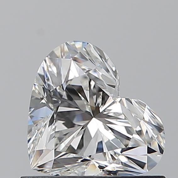 Heart Natural Diamond 0.72ct G VVS2