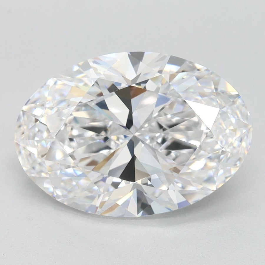 Oval Lab-Grown Diamond 3.14ct D FL