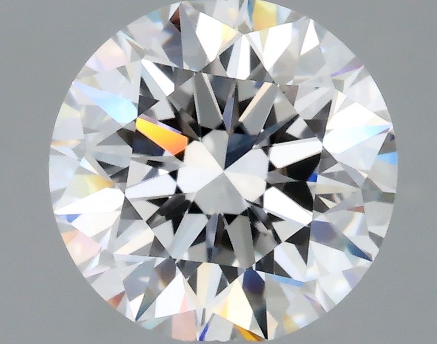 Round Natural Diamond 1.71ct D VS2