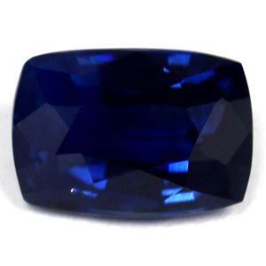 Cushion Blue Sapphire 2.56ct loose gemstone
