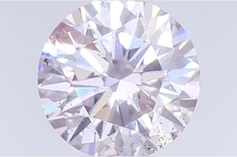 Round Very Light Pink Natural Diamond 0.28ct loose diamond