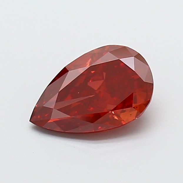 Pear Fancy Vivid Red Lab-grown Diamond 1.5ct VS2 loose diamond
